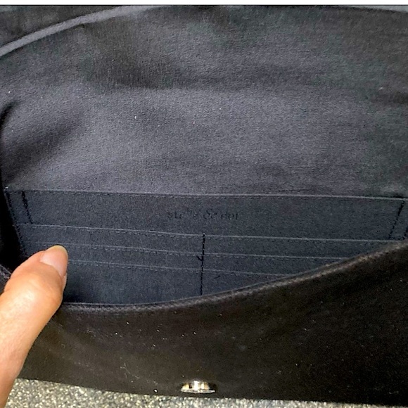 Stella & Dot Taj Multicolor Woven Tribal Fringed Geometric Envelope Clutch Bag - Picture 7 of 9